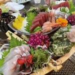 割烹の宿 櫻家 - 舟盛りアップ