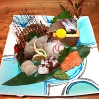 鮮魚のお造り5点盛合せ
