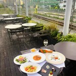 RESTAURANT PLATINUM FISH - テラスでフルコース、デート等記念日にどうぞ♪