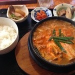 韓風創酒家 蓮 - チゲ鍋ランチ