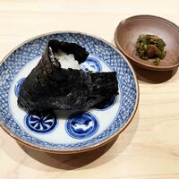 ふく吉 - お結び（大分産ヒノヒカリ）　自家製しじみと伏見唐辛子の有馬煮