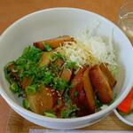 小さな食堂 ヒロ - 自家製チャーシュー丼 (税込)550円 (2022.08.02)