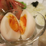 レンゲ - 25年3月　タパス　烏骨鶏の味玉子