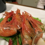 レンゲ - 25年3月　タパス　甘海老紹興酒漬け