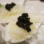 レンゲ - 25年3月　タパス　冷製ビーフンキャビアのせ