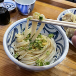 手打うどん はりや - 頂きます