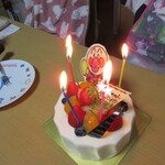 パティスリー　一菓だんらん - ロウソク点火☆