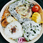 ごはんCafe しなもん - ハンバーグ弁当♥