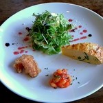 ランチコース前菜４種