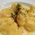 カリフラワーのカルボナーラ