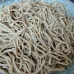 十割そば　ひかり - もり蕎麦のアップ