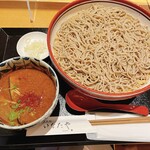 蕎麦処 いなたや - カレーつけ汁せいろ