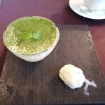 ホテル & リゾーツ 京都 宮津 - 抹茶のティラミス　バニラアイス