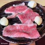 御食事処 なくい - 田子牛のガーリック焼