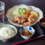 Umakamon, Oita Prefecture Nakatsu fried chicken set meal