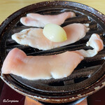 御食事処 なくい - あべどりのガーリック焼