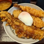 Tendon Tenya - 半熟玉子をオンして