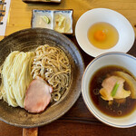 Ramen FeeL - つけ麺(醤油)＋出汁卵