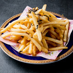 French fries with salted kelp butter