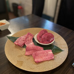 SATOブリアン - 特選厚切りタン 、厚切り特上ハラミ 、カイノミ