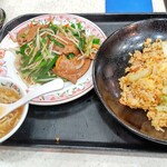 Gyouza No Oushou - レバニラ炒め 561円＆極王炒飯 748円