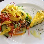 ガーデン＆クラフツ カフェ - ('13/3)彩り野菜とこの日のオムレツ