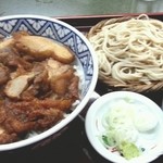 Keian - とり丼セット７００円　2013.3