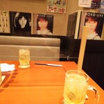 フォーク酒BAR てふてふ - 内観