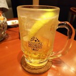 フォーク酒BAR てふてふ - 電気ブランハイボール