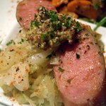 バロッコ - ソーセージとキャベツの白ワイン蒸し