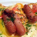 バロッコ - ソーセージとパプリカのピザ