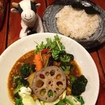 らっきょ - 季節野菜のスープカレー