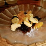 立飲・ビストロシン サンテ - コーヒーゼリーにゴルゴンアイスと柑橘