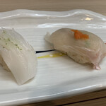 Sushi Ooshio - イカ、フグ