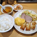 大阪王将 - 中華定食（780円）