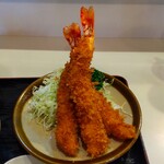 丸和 - 「えびフライ定食」