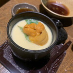 築地すし鮮 - ウニ茶碗蒸し650円