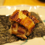 鮓 きずな - 焼き穴子巻き