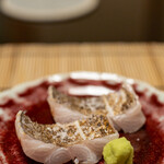 よし町 - 2022.8 江戸前小柴産太刀魚焼霜