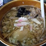 塩そば専門店 桑ばら - 手揉みサバ 肉つけそば