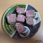 御食事処 なくい - 田子牛のサイコロステーキ(テイクアウト)