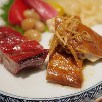 赤坂璃宮 銀座店 - チャーシューと鶏肉の照り焼き