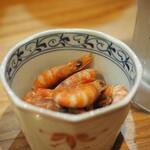 卓 - えびの煮付けその１