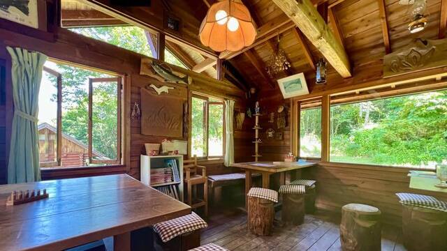 山ん中 - 檜枝岐村その他（喫茶店）の写真