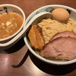 Menya Musashi - 濃厚武蔵つけ麺1250円　麺2倍盛