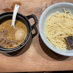 麺や高倉二条 - カレーつけ麺黒毛和牛＋味玉