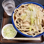 角萬 - 『肉南ばん蕎麦(冷)』様(1,100円)