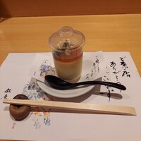 銀座 穂の河 - 胡麻豆腐(冷製)