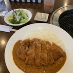 炭火焼 ジュジュアン - 大山ルビー豚カツカレー