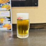 魚沼らーめん 雁舎 - 生ビール 550円(税込)
            2022年8月3日